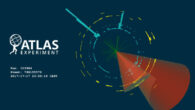 An event display of a di-Higgs candidate event taken in 2017. Image credit: ATLAS Collaboration / CERN.