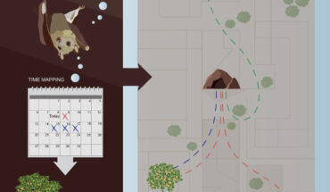 Egyptian fruit bats (Rousettus aegyptiacus) track tree phenology and estimate fruit availability since the last visit; they exhibit future-oriented behavior and fly to specific protein-rich trees; when doing so, they pass and skip over many familiar sugar-rich trees; young bats must learn tree phenology through experience. Image credit: Harten et al., doi: 10.1016/j.cub.2024.05.046.