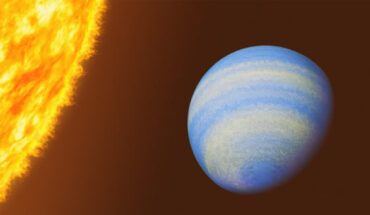An artist’s impression of the hot-Jupiter exoplanet HD 189733b. Image credit: Roberto Molar Candanosa / Johns Hopkins University.