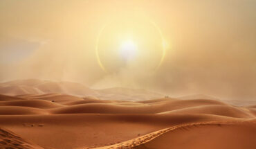 Zhu et al. uncovered a nonlinear and boomerang-shape relationship between Saharan dust and tropical cyclone rainfall. Image credit: Enrique.