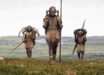 An artistic reconstruction of a hunter-gatherer group from the Ice Age. Image credit: Tom Björklund.