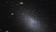 This Hubble image shows UGC 4879, an irregular dwarf galaxy some 3.6 million light-years away in the constellation of Ursa Major. Image credit: NASA / ESA / Hubble / K. Chiboucas, NOIRLab & Gemini North / M. Monelli, Instituto de Astrofisica de Canarias / Gladys Kober, NASA & Catholic University of America.