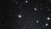 The Pegasus dwarf spheroidal galaxy resides around 959,000 light-years away from the Andromeda Galaxy. Image credit: NASA / ESA / D. Weisz, University of California – Berkeley / Gladys Kober, NASA & Catholic University of America.