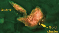 Energy dispersive spectroscopic map of the sample studied by Voisey et al. Image credit: Chris Voisey.