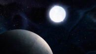 An artist’s impression of an Earth-like planet in an orbit around a white dwarf. Image credit: Adam Makarenko.