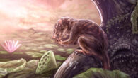 An artist’s depiction of Heleocola piceanus in a Late Cretaceous swamp. Image credit: Brian Engh / LivingRelicProductions.com / Utah Field House of Natural History.
