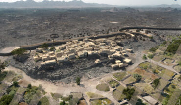3D virtual reconstruction of the Bronze Age town of al-Natah. Image credit: Charloux et al., doi: 10.1371/journal.pone.0309963 / AFALULA-RCU-CNRS.