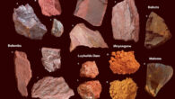 Selected hand specimens of samples from sources included in the study: Ngwenya high grade (A-C), Ngwenya low grade (D-F), Kubuta (G), Bulembu (H-J), Lupholo Dam (K, L), Mnyongane (M, N), Maloma (O). Scale bar - 1 cm. Image credit: MacDonald et al., doi: 10.1038/s41467-024-53050-6.