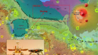 The Zhurong landing site. Image credit: Wu et al., doi: 10.1038/s41598-024-75507-w.
