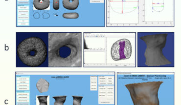 3D analysis of the perforated pebbles and the perforations. Image credit: T. Yashuv & L. Grosman, doi: 10.1371/journal.pone.0312007.