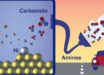 Direct electrochemical reduction of carbon dioxide capture species, i.e., carbamate and (bi)carbonate, can be promising for carbon dioxide capture and conversion from point-source. Image credit: Neves-Garcia et al., doi: 10.1021/jacs.4c09744.
