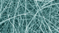 Britton et al. used a scanning electron microscope, scanning the mat with a focused beam of electrons and creating an image based on the pattern of electrons that are deflected or knocked-off; each individual strand is too narrow to be clearly captured by any form of visible light camera or microscope. Image credit: Beatrice Britton / Adam Clancy.