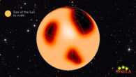 Starspots on the surface of XX Trianguli. Image credit: HUN-REN RCAES / Zs. Kővári, MOME / Á. Radványi, AIP / K. Strassmeier.
