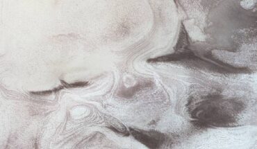 Frosty scene in the Australe Scopuli region at the south pole of Mars. Image credit: ESA / DLR / FU Berlin.