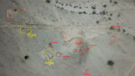 Aerial view of Site 201 north of the center of Timna Valley on the western outskirts of the Wadi Arabah, Israel. Image credit: Yagel et al., doi: 10.1038/s41598-024-80939-5.