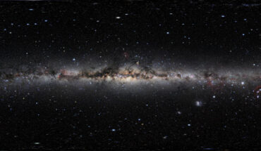 This all-sky photo of the night sky was compiled using images taken by astrophotographer Eckhard Slawik from the best and darkest locations around the globe. Image credit: NOIRLab / NSF / AURA / E. Slawik / M. Zamani.