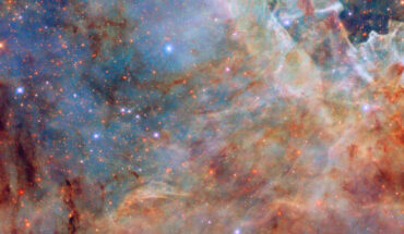 This Hubble image shows the Tarantula Nebula, which lies about 163,000 light-years away in the southern constellation of Dorado. Image credit: NASA / ESA / Hubble / C. Murray.