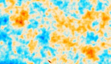 An image of the CMB radiation from the Atacama Cosmology Telescope; orange and blue represent more or less intense radiation. Image credit: ACT Collaboration.