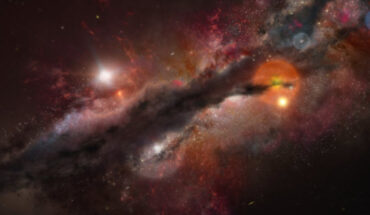 This is an artist’s impression of JADES-GS-z14-0. Image credit: ESO / M. Kornmesser.