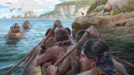 Hunter-gatherers were crossing at least 100 km of open water to reach Malta 8,500 years ago. Image credit: Daniel Clarke / MPI GEA.