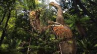 Life reconstruction of Duonychus tsogtbaatari. Image credit: Masato Hattori.