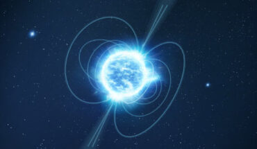 An artist’s impression of a magnetar. Image credit: ESA.
