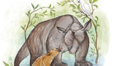 Palorchestes azael. Image credit: Nellie Pease / CABAH / CC BY-SA 4.0.