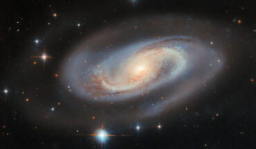 This Hubble image shows UGC 11397, a barred spiral galaxy some 250 million light-years away in the constellation of Lyra. Image credit: NASA / ESA / Hubble / M.J. Koss / A.J. Barth.