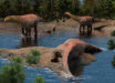 Life reconstruction of Astigmasaura genuflexa. Image credit: Mattia Yuri Messina.
