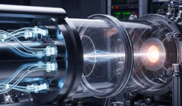 B.J.P. Jones & J.A. Formaggio devise an idea for a laser that shoots a beam of neutrinos. Image credit: Gemini AI.