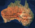 Map of the ananguites strewn field, based on the tektite locations. Image credit: Musolino et al., doi: 10.1016/j.epsl.2025.119600.