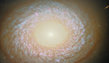 This Hubble image shows NGC 2775, a galaxy some 67 million light-years away in the constellation of Cancer. Image credit: NASA / ESA / Hubble / F. Belfiore / J. Lee / PHANGS-HST Team.