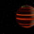 An artist’s impression of aurora on the brown dwarf SIMP-0136. Image credit: Evert Nasedkin.