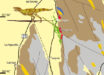 Geological map showing the location of Vitosaura colozacani in the Los Llanos Formation, La Rioja Province, Argentina. Image credit: Jiménez Velandia et al., doi: 10.5710/AMGH.24.09.2025.3653.
