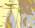 Geological map showing the location of Vitosaura colozacani in the Los Llanos Formation, La Rioja Province, Argentina. Image credit: Jiménez Velandia et al., doi: 10.5710/AMGH.24.09.2025.3653.