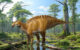Life reconstruction of Ahshislesaurus wimani based on the holotype and closely related species. Image credit: Sergey Krasovskiy.