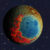 The South Pole-Aitken impact basin on the far side of the Moon formed in a southward impact. Image credit: Jeff Andrews-Hanna / University of Arizona / NASA / NAOJ.