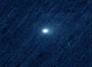This colorized image, taken by the CaSSIS instrument aboard ESA’s Trace Gas Orbiter on October 3, 2025, shows the interstellar comet 3I/ATLAS. Image credit: ESA / TGO / CaSSIS.
