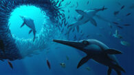 Life reconstruction of Xiphodracon goldencapensis. Image credit: Bob Nicholls.