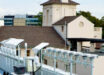 Experimental set-up on the roof of the Sydney Nanoscience Hub. Image credit: University of Sydney.