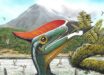 Life reconstruction of Sinopterus atavismus. Image credit: Maurilio Oliveira / Science China Press.