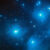 The Pleiades. Image credit: NASA / ESA / AURA / Caltech / Palomar Observatory.