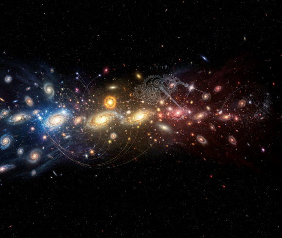 Time is an example of psychological projection. Image credit: Gemini AI.