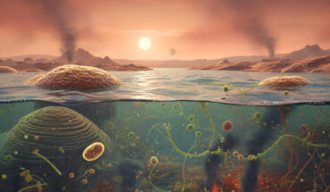 An AI impression of the Early Earth. Image credit: Gemini AI.