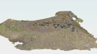 3D model of Rano Raraku quarry. Image credit: Lipo et al., doi: 10.1371/journal.pone.0336251.