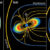 Allen et al. compared space weather impacts of a fast solar wind structure (first panel) driving an intense solar storm at Earth in 2019 (second panel) with conditions observed at Uranus by Voyager 2 in 1986 (third panel) to potentially solve a 39-year-old mystery about the extreme radiation belts found. Image credit: SwRI.