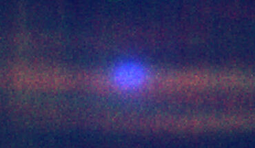 This composite image of the interstellar comet 3I/ATLAS was captured on November 6, 2025 by the UVS instrument on board NASA’s Europa Clipper spacecraft from a distance of around 164 million km (103 million miles). Image credit: NASA / JPL-Caltech / SwRI.