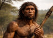 Reconstruction of Homo erectus.