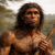 Reconstruction of Homo erectus.