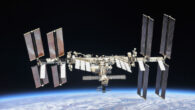The International Space Station is seen with Earth in the background. Image credit: NASA.